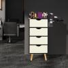 Beauty Salon Station Barber Cabinet w/Drawer Storage Cabinets w/Hair Dryer Holders Makeup Organizer Equipment view 2