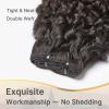 ASHINE Burmese Raw Human Hair Bundles  Tight Curly Unprocessed 100% Human Hair Single Bundle 16 Inch, Minimal Shedding Natural Black view 4