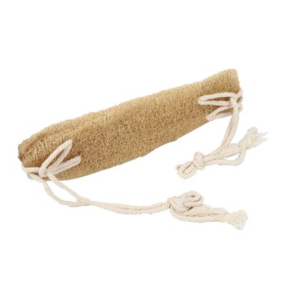 ARTSEWPLY Exfoliating Loofah Back Scrubber Natural Cotton Strap Body Washer Soft Bath Sponge for Shower for Back Cleaning Material for All Skin Types