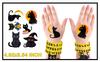 OriniPlay 152PCS Black Cat Tattoos Temporary Stickers Cute Animal Pet Halloween Themed Birthday Party Supplies Decoration Favors Goodie Bag Stuffers Tattoo view 2