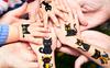 OriniPlay 152PCS Black Cat Tattoos Temporary Stickers Cute Animal Pet Halloween Themed Birthday Party Supplies Decoration Favors Goodie Bag Stuffers Tattoo view 4