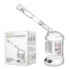 DKURQG Nano Ionic Facial Steamer with Removable Water Cup, Face Steamer 360 Rotatable Sprayer Warm Mist Face Humidifier for Home and Beauty Salon, Facial Deep Cleaning (White) view 1