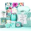 Gift Baskets for Women, Unique Birthday Gifts for Women, Best Friend Birthday Gifts, Self Care Gift Get Well Soon Basket, Ocean Relaxing Care Package for Mom Her BFF Sister Wife Girlfriend view 1