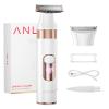 Women's Electric Shaver Waterproof IPX6, Rechargeable Bikini Trimmer with LED Display, 0mm Comb for Legs Underarms Sensitive Skin view 1