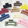 Beige Hair Clips for Women, 5 Pcs Large Hair Claw Clips for Thick or Thin Hair, Birthday Party, Hair Accessories, 4.1 Inch view 2