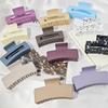 Beige Hair Clips for Women, 5 Pcs Large Hair Claw Clips for Thick or Thin Hair, Birthday Party, Hair Accessories, 4.1 Inch view 3