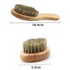 CTIRCHIU 2pcs Professional Beard Bristle Brush Mens Comb for Beard Shaving Styling Boar Bristle Accessories view 2