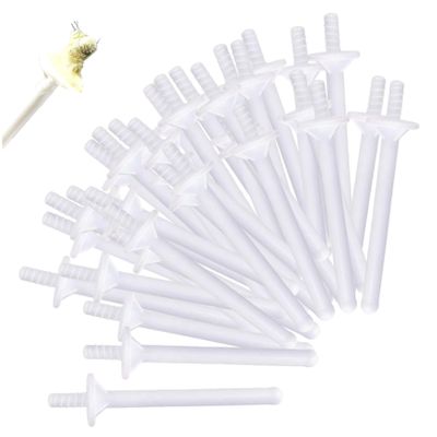 Nose Wax Sticks, 60Pcs Nose Wax Sticks Safe PP Plastic Effective Hair Kit for Women Men Nostril Cleaning, Waxing