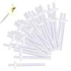 Nose Wax Sticks, 60Pcs Nose Wax Sticks Safe PP Plastic Effective Hair Kit for Women Men Nostril Cleaning, Waxing view 1