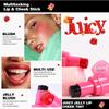 Cooling Water Jelly Tint StickMulti-Use Juicy Love Blush, 3-In-1cheek Blush & Eyeshadow & Lip Tinted Long-Lasting Moisture StickBouncy Jelly TextureCreates A Moist Watercolor Effect (#07, 0.32oz) view 3