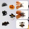 10Pcs Mini Halloween Hair Claw Clips for Girls and Women Small Hair Clips Halloween Gifts Boo Basket Stuffers for Women view 3