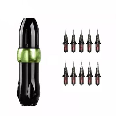 Tattoo Machines Rocket Tattoo Pen Rotary Tattoo Machine Aluminum Alloy Tattoo Gun Equipment for Semi Permanent Microblading Makeup(Gray)