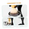 DECOMELODY 1Set Beard Brush with Shaving Bowl and Stand Grooming Kit for Men Durable Material for Comfortable Shaving Experience for Husband and Friends view 2