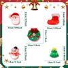 10PCS Mini Christmas Hair Claw Clips for Girls,Stocking Stuffer for Toddler Girls,Christmas Girl Gifts Under 10 Dollars,Cute Small Hair Clips Accessories Gifts for Girl Xmas Gift for Women view 2