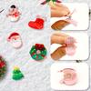 10PCS Mini Christmas Hair Claw Clips for Girls,Stocking Stuffer for Toddler Girls,Christmas Girl Gifts Under 10 Dollars,Cute Small Hair Clips Accessories Gifts for Girl Xmas Gift for Women view 3