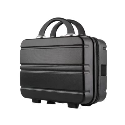14 Inch Suitcase, Makeup Case, Small Luggage Storage Bag(Black)