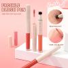BEUKING Freckle Blush Pen, 2 in 1 Liquid Face Blush & Freckle Stamp for Cheek, Waterproof Sweatproof Long Lasting Freckles Tattoo Marker for Natural Sunkissed Makeup (02# Orange) view 2