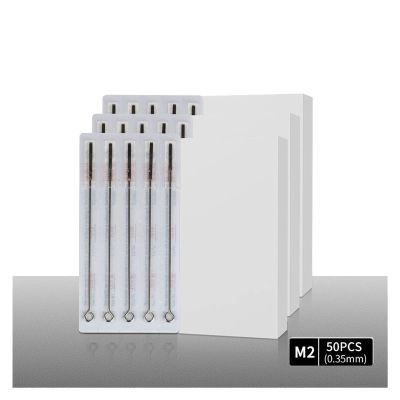 50pcs 0.35MM Magmum Tattoo Needles 5M2 7M2 9M2 11M2 13M2 15M2 Disposable Stainless Steel Tattoo Needle for Coil Tattoo Machine(1205M2)