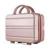 14 Inch Suitcase, Makeup Case, Small Luggage Storage Bag(Rosegold) view 1