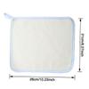 DECOMELODY 2pcs Nylon Bath Towel Exfoliating Face Wash Cloth Short Loop Quick Dry Non Absorbent Back Scrubber Towel for Mommy view 2