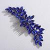 Rumtock Vintage Crystal Beads Blue Headpiece for Wedding Brides Hair Comb Handmade Side Headpiece (Blue) view 3