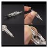 Cartridge Tattoo Needles RL RS F Disposable Tattoo Needles Eyebrow Permanent Makeup Needles 100pcs For Cartridge Machines Grip(100pcs 3RS) view 1