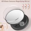 5" 30x Magnifying Makeup Mirror with Suction Cup,Compact Travel Size Vanity Mirror with Ring,30X Strong Manification Concave Mirror for Partial Close-up Makeup,Mid-size Portable Handheld Mirror view 3