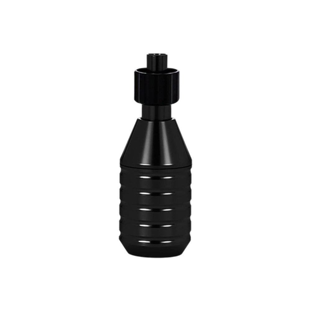 32MM 27MM Adjustable Cartridge Tattoo Grips Comfortable Aluminum Alloy Tattoo Tube for Cartridge Needle with Needles Bars(Black 32MM)