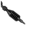 32MM 27MM Adjustable Cartridge Tattoo Grips Comfortable Aluminum Alloy Tattoo Tube for Cartridge Needle with Needles Bars(Black 32MM) view 4