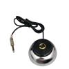 360 Stainless Steel Round Professional Tattoo Foot Pedal For Power Switch Tattoo Power Supply Accessories view 1