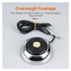 360 Stainless Steel Round Professional Tattoo Foot Pedal For Power Switch Tattoo Power Supply Accessories view 2