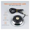 360 Stainless Steel Round Professional Tattoo Foot Pedal For Power Switch Tattoo Power Supply Accessories view 4