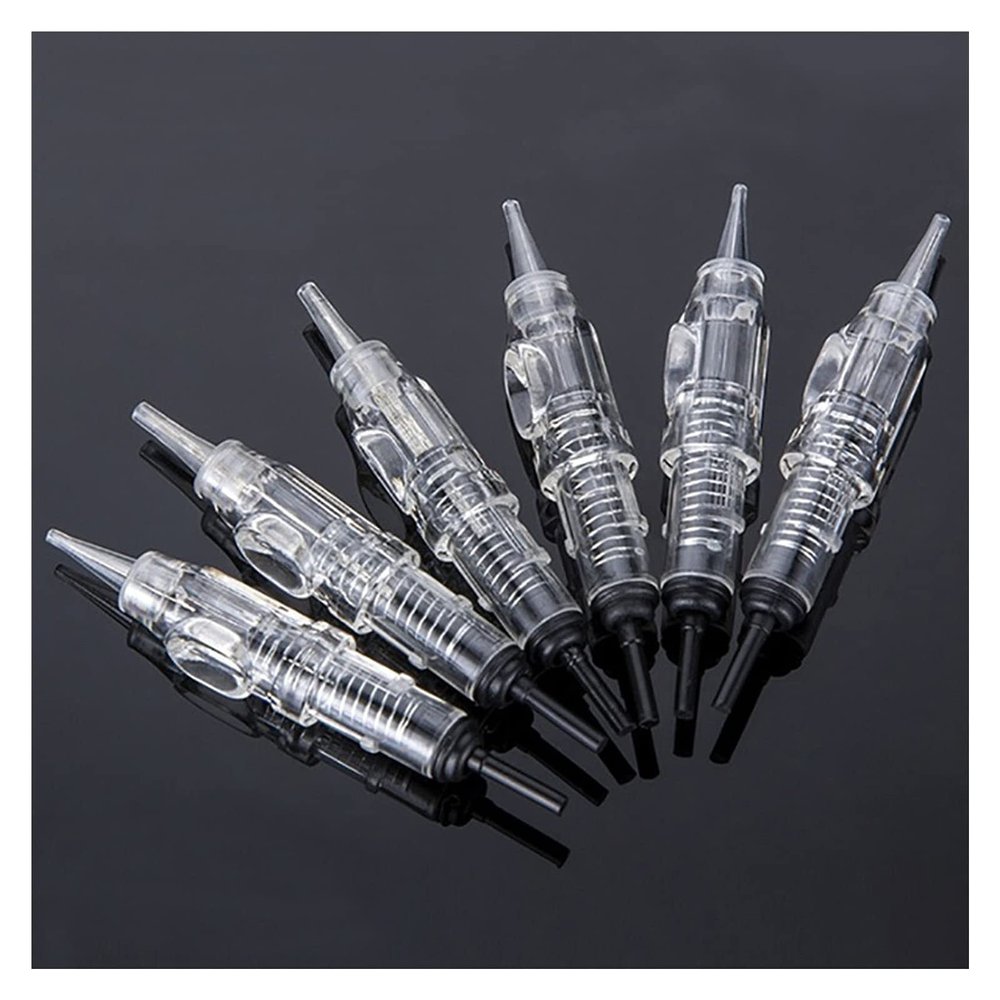 Permanent Makeup Needles 10PCS 1/2/3/5RL Eyebrow Lips For Tattoo Permanent Makeup Pen Machine(10pcs 1RL 0.35MM)