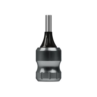 Aluminum Alloy Cartridge Tattoo Grips 32MM Adjustable Tattoo Tube for Cartridge Needle with Needles Bars(32MM Grey)