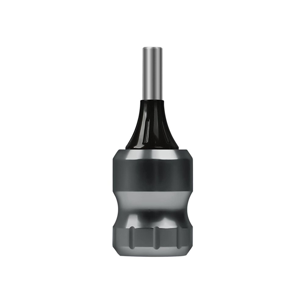 Aluminum Alloy Cartridge Tattoo Grips 32MM Adjustable Tattoo Tube for Cartridge Needle with Needles Bars(32MM Grey)
