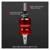Aluminum Alloy Cartridge Tattoo Grips 32MM Adjustable Tattoo Tube for Cartridge Needle with Needles Bars(32MM Grey) view 4