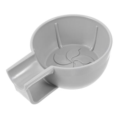Homoyoyo Decorative Shaving Bowl for Men Durable Plastic Lathering Container Comfortable Grip Stable Base for
