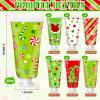 Leelosp 24 Pcs Red and Green Christmas Hand Cream Gift Bulk Green Funny Cartoon Mini Hand Lotion Travel Size Moisturizer Cream for Christmas Stocking Stuffers Gifts Calendar Advent Holiday Favors view 2