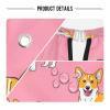 Cute Dogs Pink Barber Aprons Professional Hair Cape, Hair Cape for Haircuts 64.9 In x 55.1 In view 4