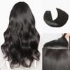 LUVME Invisible Clip in Hair Extensions Real Human Hair, 22 inch 110g 6Pcs, Natural Chestnut Brown Highlights Human Hair Extensions Clip ins for Women, Natural Seamless Straight Human Hair view 1