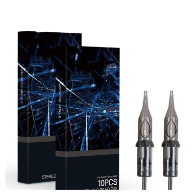 20 PCS Sterile Tattoo Round Liner Cartridge Needles For Tattoo Pen Machine Grip Supplies(20PCS 0.35MM 1205RL)
