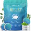 Bofuoos Shower Steamers Aromatherapy, Birthday Valentines Day Gifts for Men Him Dad Boyfriend Teen Boy, Bath Bombs with Natural Essential Oils for Relaxation Self Care SPA -15 Tablets view 1