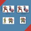100Sheets Spider Temporary Tattoos for Kids,Cartoon Spider Temporary Tattoos Gift For Fan Birthday Party Decorations for Girl Boys Home Activity Class Prizes Carnival Christmas Rewards view 3