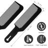 NICEMOVIC 5 Rolls Disposable Barber Paper Neck Strips and 10 Pack Barber Hair Cutting Combs view 2