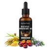 Replenhair Batana Oil for Hair Growth Oil with Rosemary Castor, 100% Pure, Organic, Cold-Pressed, Unrefined Batana from Honduras by Dr. Sebi - Natural, Vegan, for Strong Roots and Thick Hair, 8oz view 1