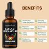 Replenhair Batana Oil for Hair Growth Oil with Rosemary Castor, 100% Pure, Organic, Cold-Pressed, Unrefined Batana from Honduras by Dr. Sebi - Natural, Vegan, for Strong Roots and Thick Hair, 8oz view 2