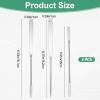 3 Pcs Metal Makeup Spatula Applicator Foundation Spatula Kit Stainless Steel Cosmetic Spatulas Beauty Face Cream Applicator Double Edged Face Mask Spatulas for Application Foundation view 2