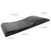 DBXOKK Esthetician Bed Cushion,Lash Bed Pad,Ergonomic Curvy Massage Table Cushion,Luxurious Curved Lash Bed Topper Soft Touch & Short Plush with Removable Cover for Ergonomic Design(Color:Gray) view 2