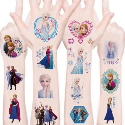 100Sheets Frozen Temporary Tattoos for Kids,Cartoon Frozen Temporary Tattoos Gift For Fan Birthday Party Decorations for Girl Boys Home Activity Class Prizes Carnival Christmas Rewards