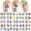 100Sheets Mario Temporary Tattoos for Kids,Cartoon Mario Temporary Tattoos Gift For Fan Birthday Party Decorations for Girl Boys Home Activity Class Prizes Carnival Christmas Rewards view 2